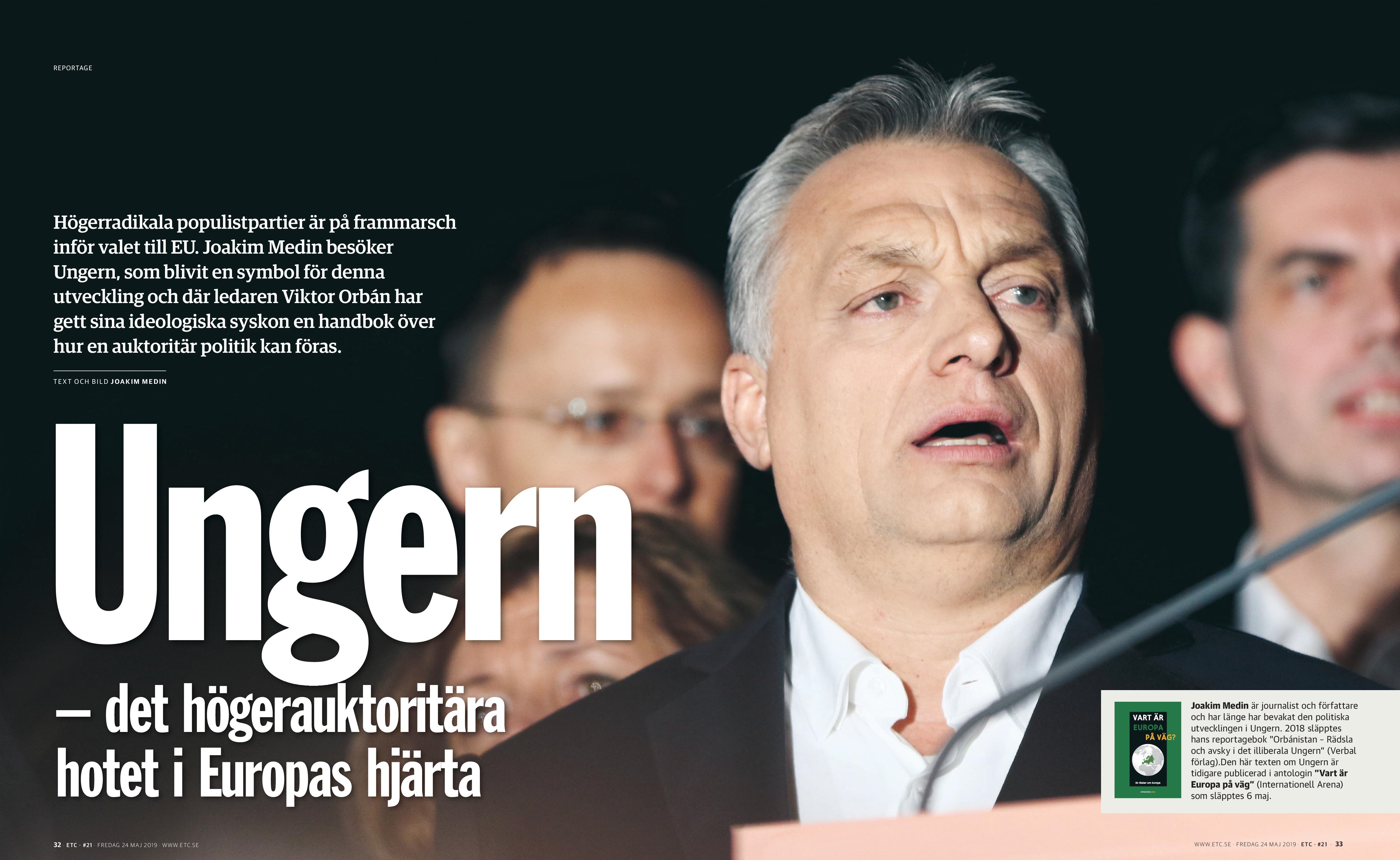 Ungern, Dagens ETC 2019-05-24